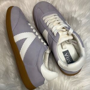 MIA Lilac and Cream Casual Sneakers